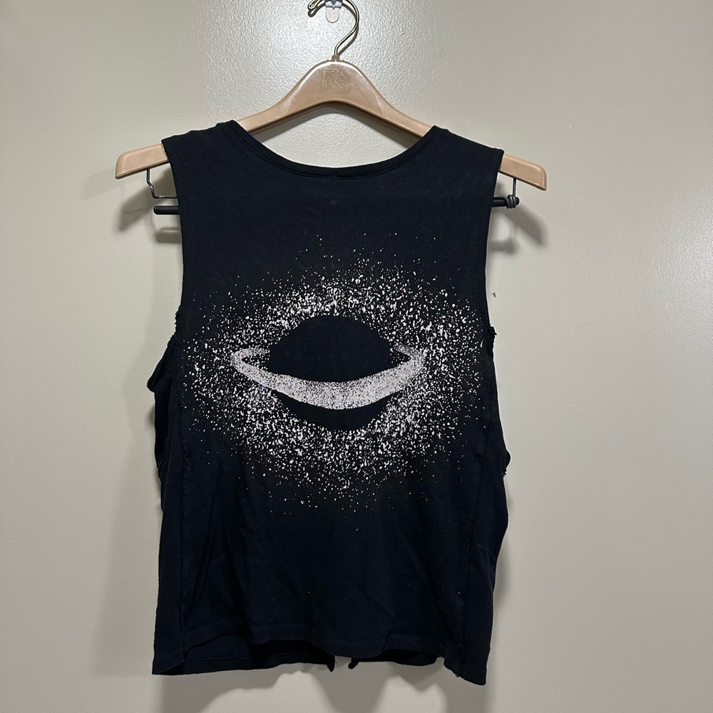 Free People Top with Planet Design